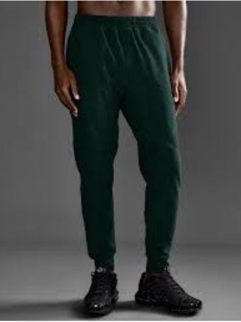 Beyond Yoga Men's Dark Green Spacedye Take It Easy Jogger Pants Size Medium